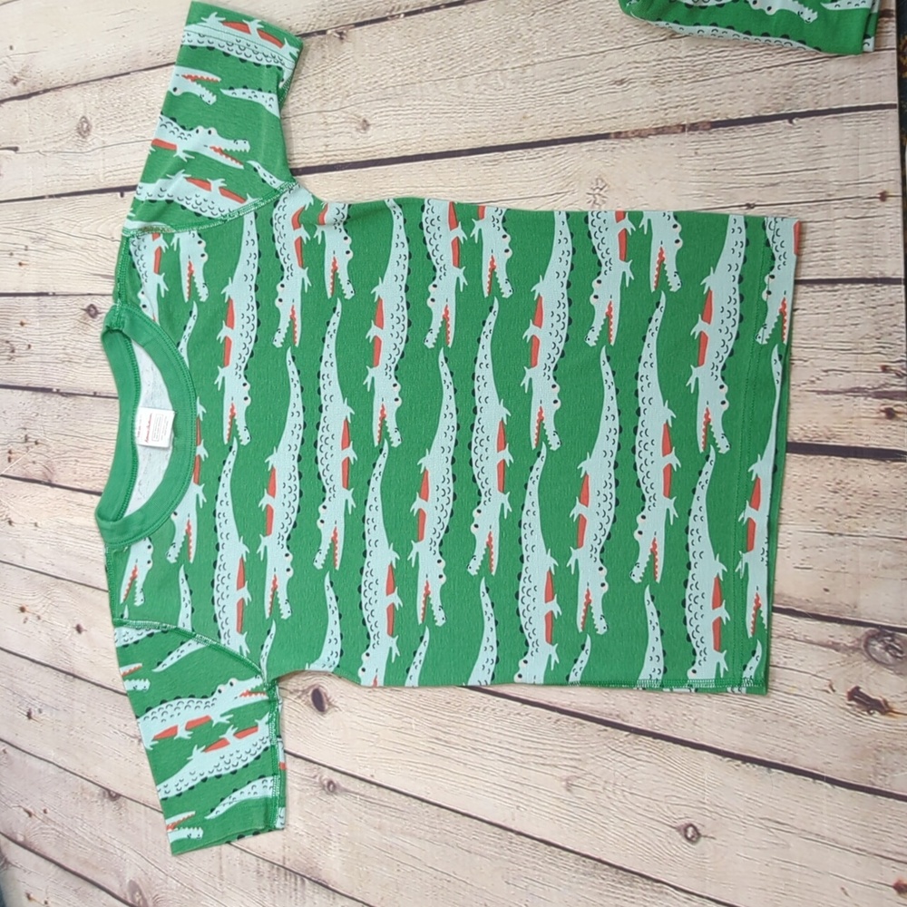 Hanna Anderson  Gator Print PJ